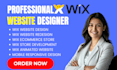 design wix animated website, wix studio, wix ecommerce store, wix online store