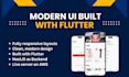 do flutter mobile app development with firebase and nestjs backend
