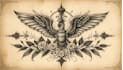 create traditional tattoo,logo design old school