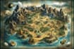 make a fantasy map for rpg fantasy dnd novels board game