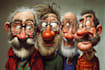 draw nice cartoons and caricatures