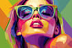 make a beautiful wpap pop art portrait
