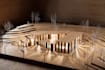 design and render 3d architectural model in maquette style