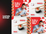 create social media posts, canva templates for your brand