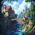 draw backgrounds character logo and friendship portrait