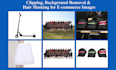 do remove background, clipping path and hair masking for ecommerce products