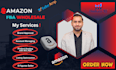 be expert, professional amazon fba, fbm wholesale virtual assistant for pl