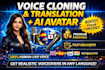 provide video translation,dubbing, voice cloning and subtitles with pro lip sync