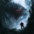 do scary horror creature and fantasy character concept art