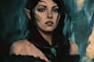 paint a dark fantasy portrait