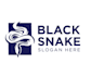 design snake logo with satisfaction guaranteed