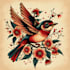 do traditional old school tattoo design