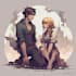 draw your couple character with anime style