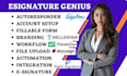 setup pointerpro docusign pandadoc hellosign rightsignature signnow breezy hr VA