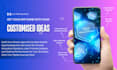 develop custom android or IOS apps with a modern UI and UX