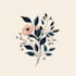 design a hand drawn botanical boho logo