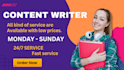 offered data entry and content writer, copy paste work,