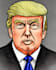 create you political funny cartoon portrait
