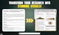 design medical research posters and presentations