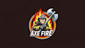 design unique firefighter axe fire logo with express delivery