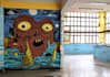 do wall art, mural, doodle, canvas wallpaper