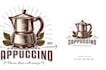 make amazing vintage coffee shop logo