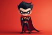 make drawing of super hero character