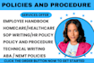 group home care, policies and procedure, policy licensed kpi, employee handbook