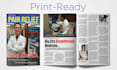 do clean and premium newsletter design, magazine, editable, print, digital