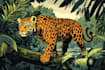 make wildlife linocut illustration for you