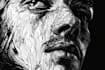 engraving linocut style digital drawing art