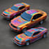 tractive car wrap design and vehicle wrap design