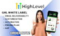 white label gohighlevel dashboard setup gohighlevel saas