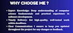 computer science tasks, programming projects, server admin