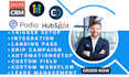 setup automation workflow in suitedash suitecrm gohighlevel zoho hubspot zendesk