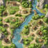draw 2d environment, background, props, and maps, game art