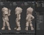 create custom character models ready for 3d printing
