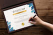 design elegant award, course and event certificates in adobe illustrator