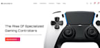 design gaming accessories shopify store gaming accessories store gaming website