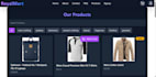 design a modern, responsive landing page using HTML, CSS, and javascript