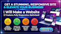 make a website that is fully responsive and professional