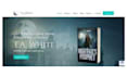 design ecommerce author website design, ebook landing page, ebook shopify store