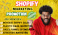 do shopify marketing and promotion to boost shopify sales
