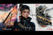 draw 2d sprite, game art, game environment and character design