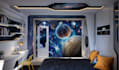 astronomical bedroom design for you,kid room design