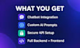 integrate chatgpt or openai API into your website or app
