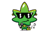 create cannabis mascot logo