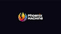 make awesome phoenix machine logo with unique concepts
