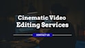 do professional video editing
