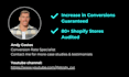 increase your shopify store conversion rate with cro audit